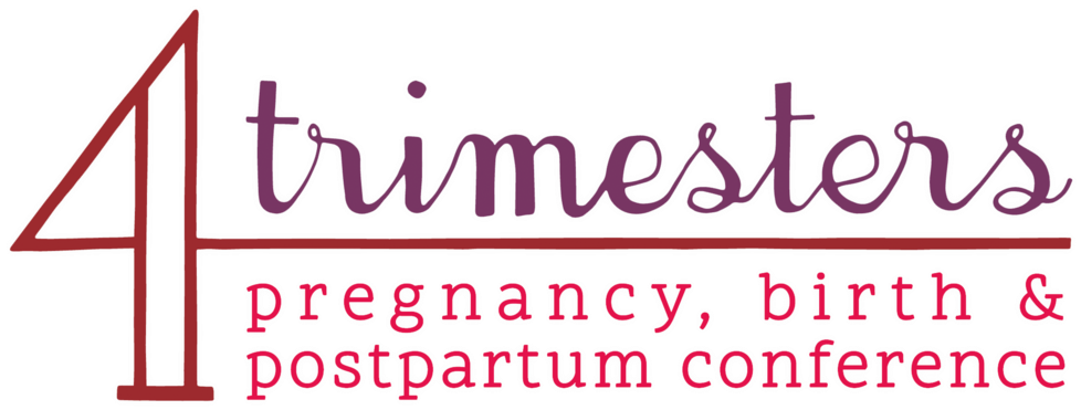 4 Trimesters Pregnancy, Birth & Postpartum Conference Clipart (1000x412), Png Download