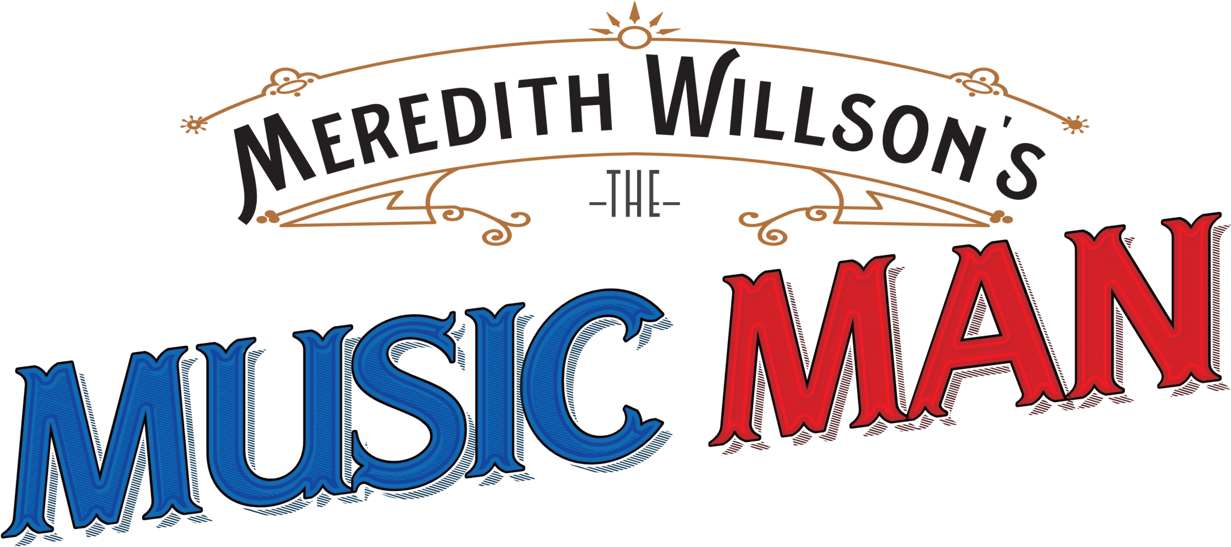 "meredith Willson's The Music Man" Auditions Blossom Clipart (2500x1130), Png Download