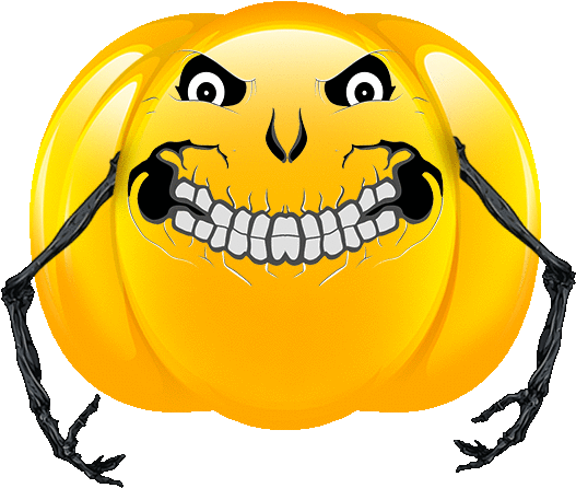 Pumpkin Sweet Smile Clipart (618x618), Png Download