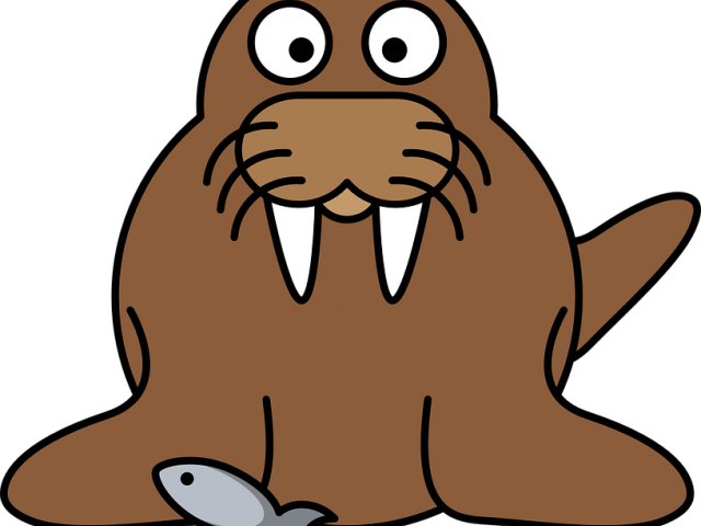 Sea Lion Clipart Sea Creature - Png Download (640x480), Png Download