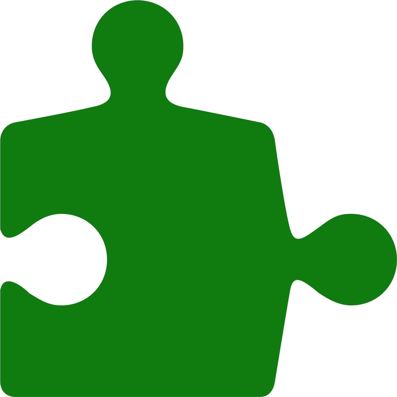 Free Puzzle Piece Icon Clipart (1600x1600), Png Download