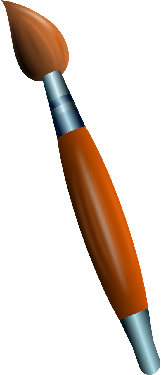 Brush Art Paintbrush Paint Png Image Clipart (640x1280), Png Download