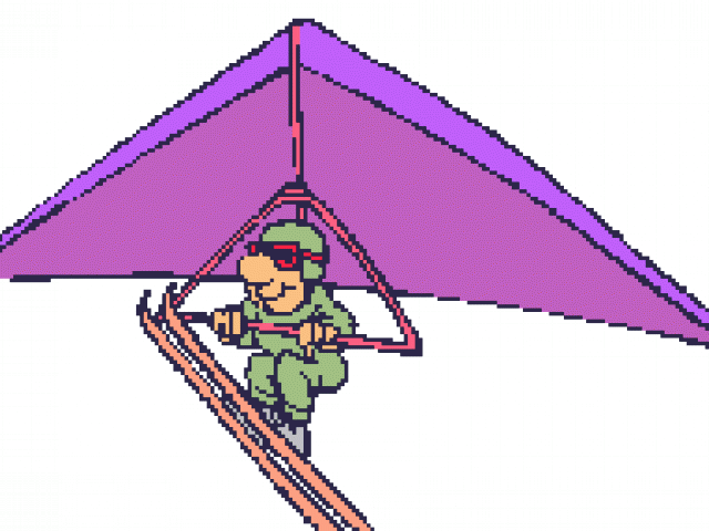 Parachute Clipart Gif Animation - Png Download (640x480), Png Download