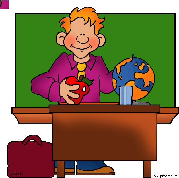 School Teacher Clipart Male School Teacher Clipart - Png Download (648x636), Png Download