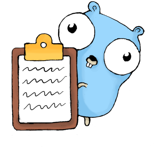 Simple Task Tracker Written In Go Clipart (600x518), Png Download
