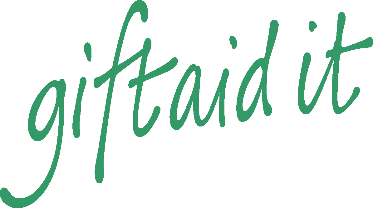 Gift Aid Logo Gr Clipart (1195x666), Png Download