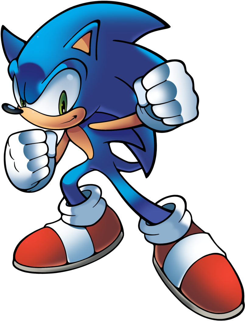 Sonic The Hedgehog Clipart (827x967), Png Download