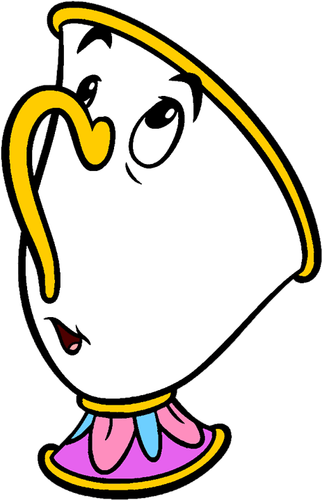 Mrs Potts And Chip Clip Art Disney Clip Art Galore - Png Download (500x749), Png Download