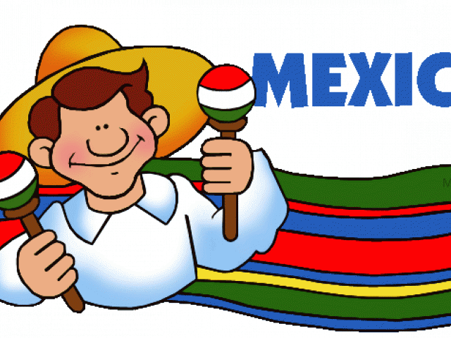 Folk Art Clipart Mexican Banner - Png Download (640x480), Png Download