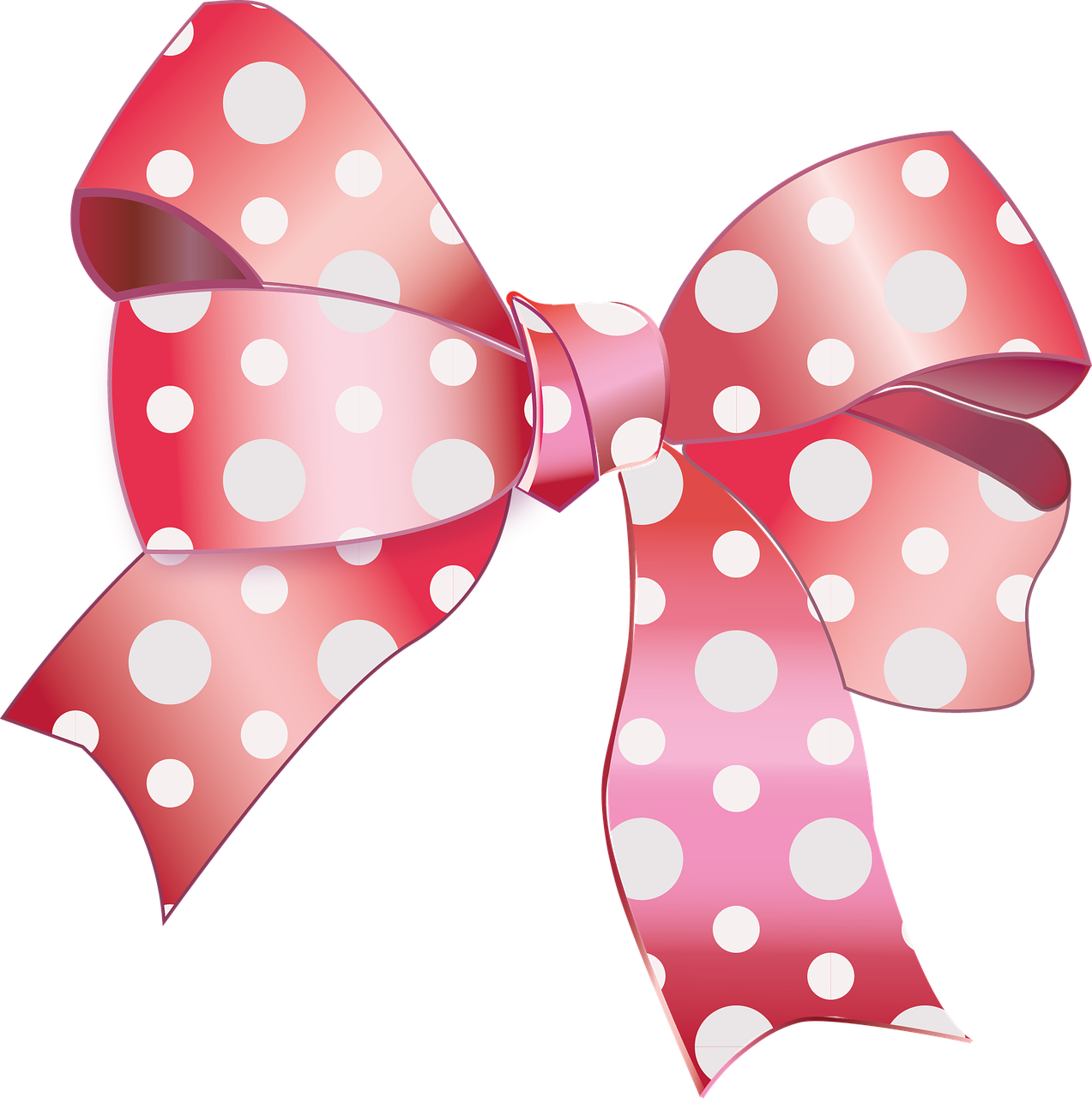 Peas Dots Node Gift Ribbon Png Image Clipart (1273x1280), Png Download