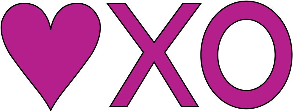 Heart Kiss Hug Surface Pattern Portfolio Surface Pattern Clipart (1000x400), Png Download