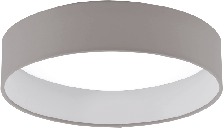 Eglo Palomaro 93949 Plafon Lampa Sufitowa Led 11w Taupe Clipart (827x827), Png Download