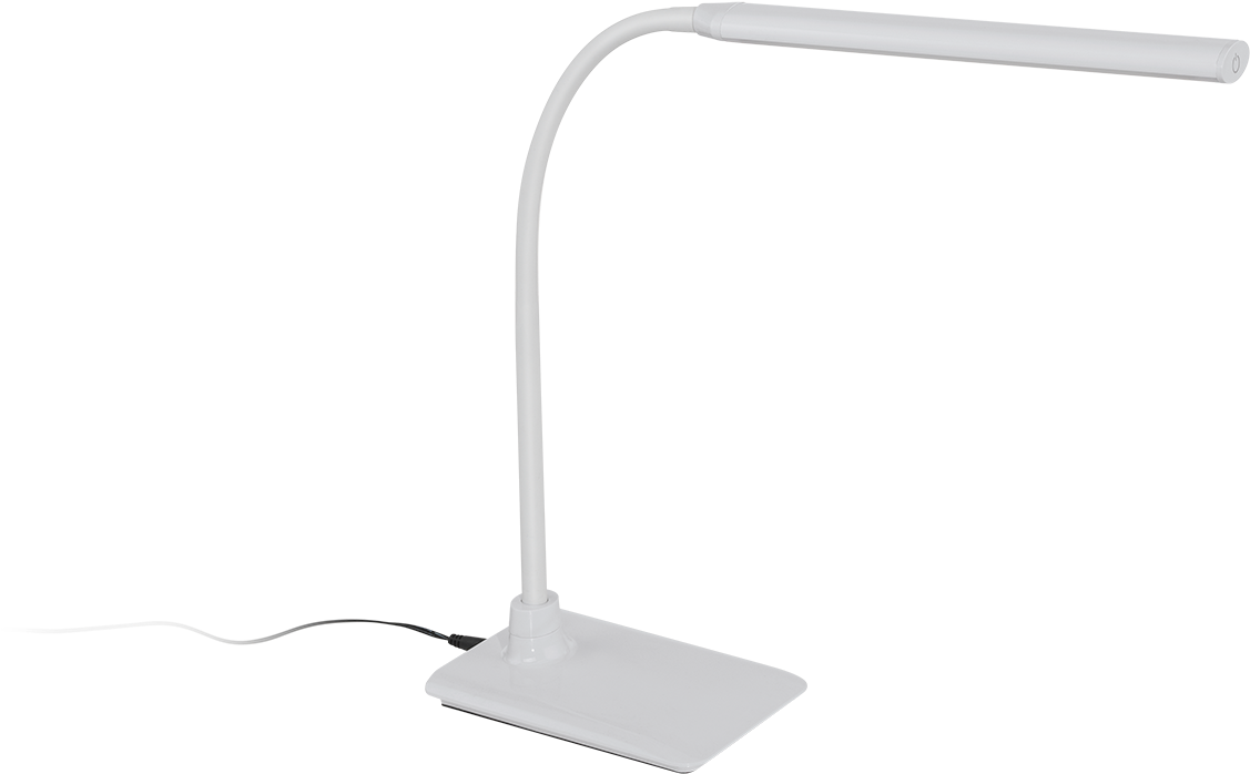 Lampa Stołowa Biurkowa Eglo Laroa 1x4,5w Led Biała Clipart (1500x1500), Png Download