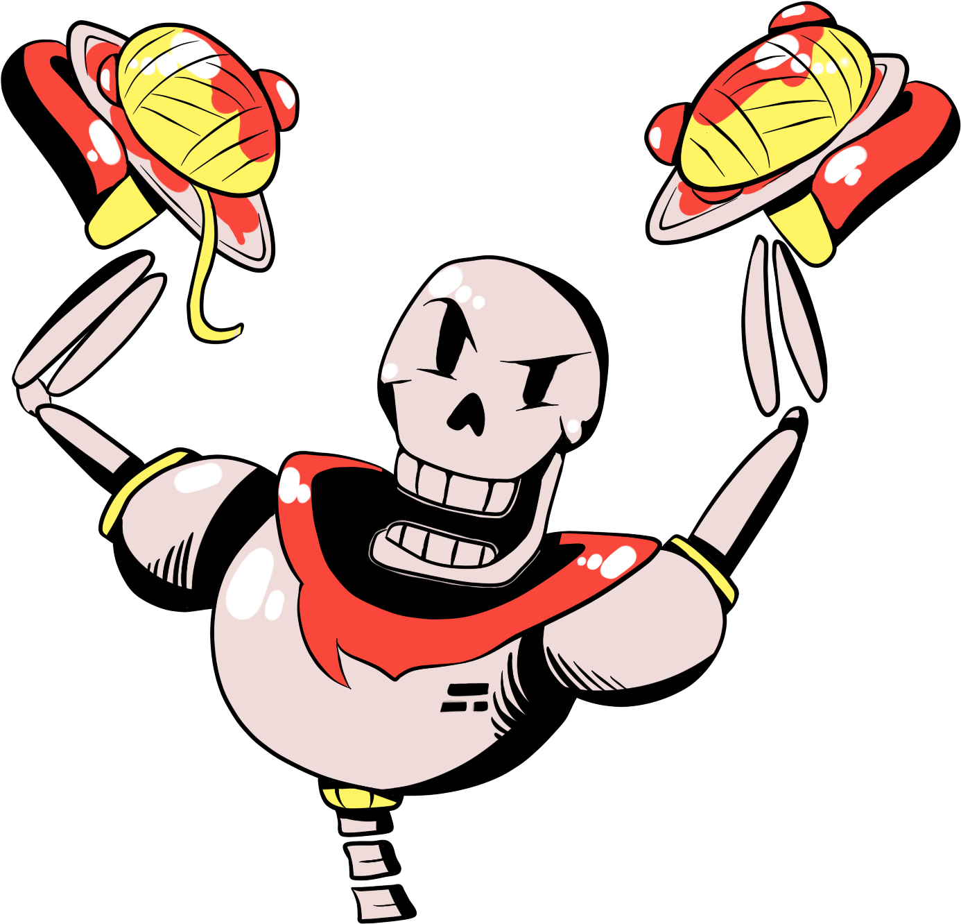 Warning, This Is The Comander Of The Skeleton Army Clipart (1700x2200), Png Download