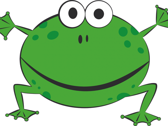 Green Frog Clipart Green Object - Png Download (640x480), Png Download