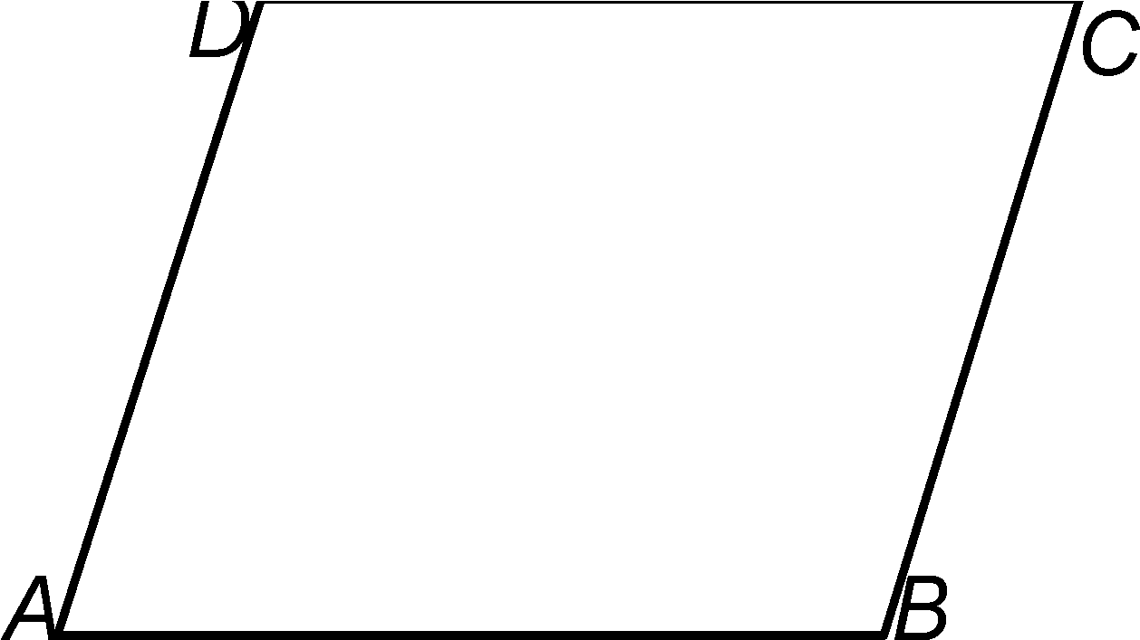 The Adjoining Figure Shows A Quadrilateral Abcd In Clipart (1334x749), Png Download