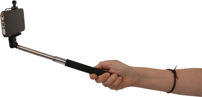 Passion Selfie Perche Télescopique Pour Smartphone Clipart (800x800), Png Download