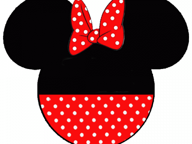 Minnie Mouse Clipart Pink Ribbon - Png Download (640x480), Png Download