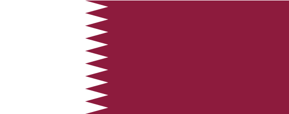Iron-on Embroidered Flag Qatar Clipart (600x600), Png Download