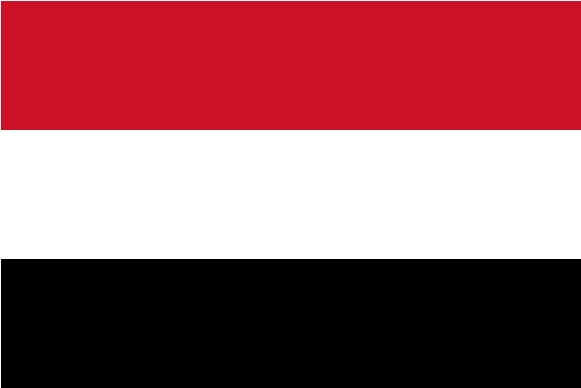 Iron-on Embroidered Flag Yemen Clipart (600x600), Png Download