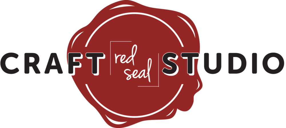 Red Seal Craft Studio Clipart (1000x447), Png Download
