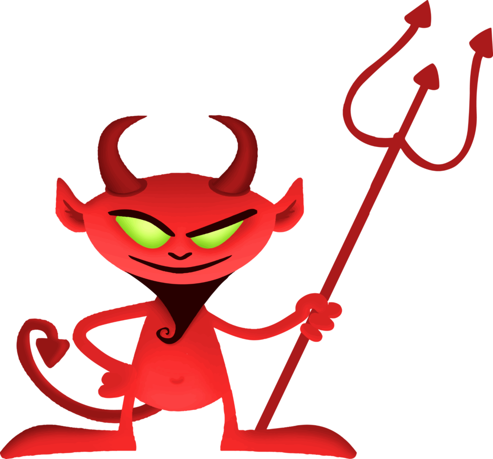 Devil Clipart (1000x932), Png Download