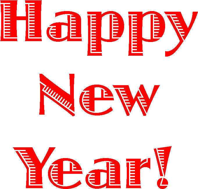 Happy New Year Clipart (800x714), Png Download