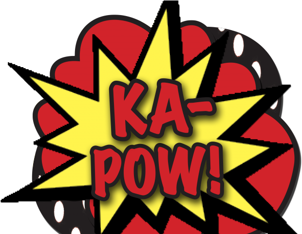 Comics Clipart Pow - Png Download (640x480), Png Download