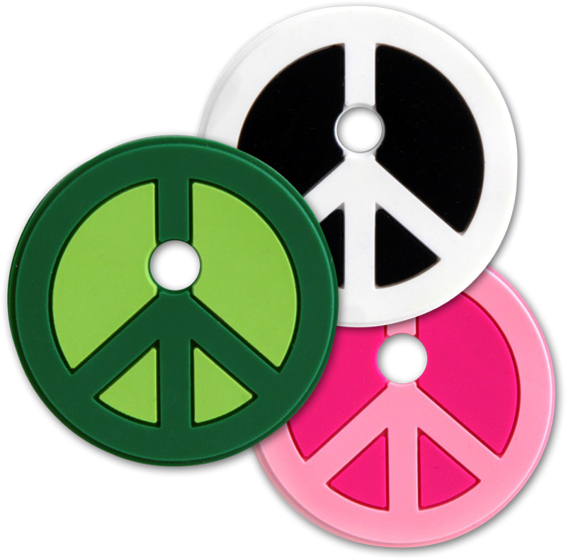 Têtes De Clefs Peace Kikkerland Clipart (800x800), Png Download