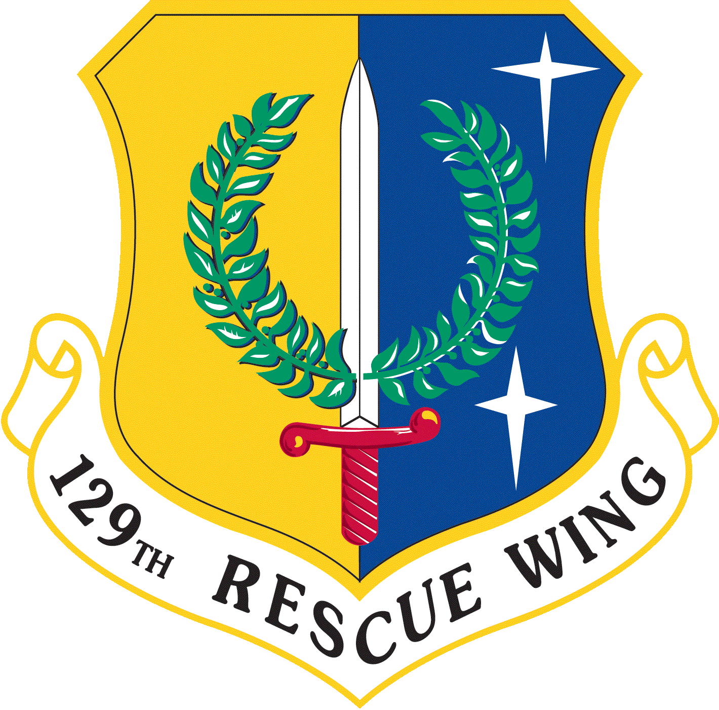 129th Rescue Wing Clipart (1420x1401), Png Download