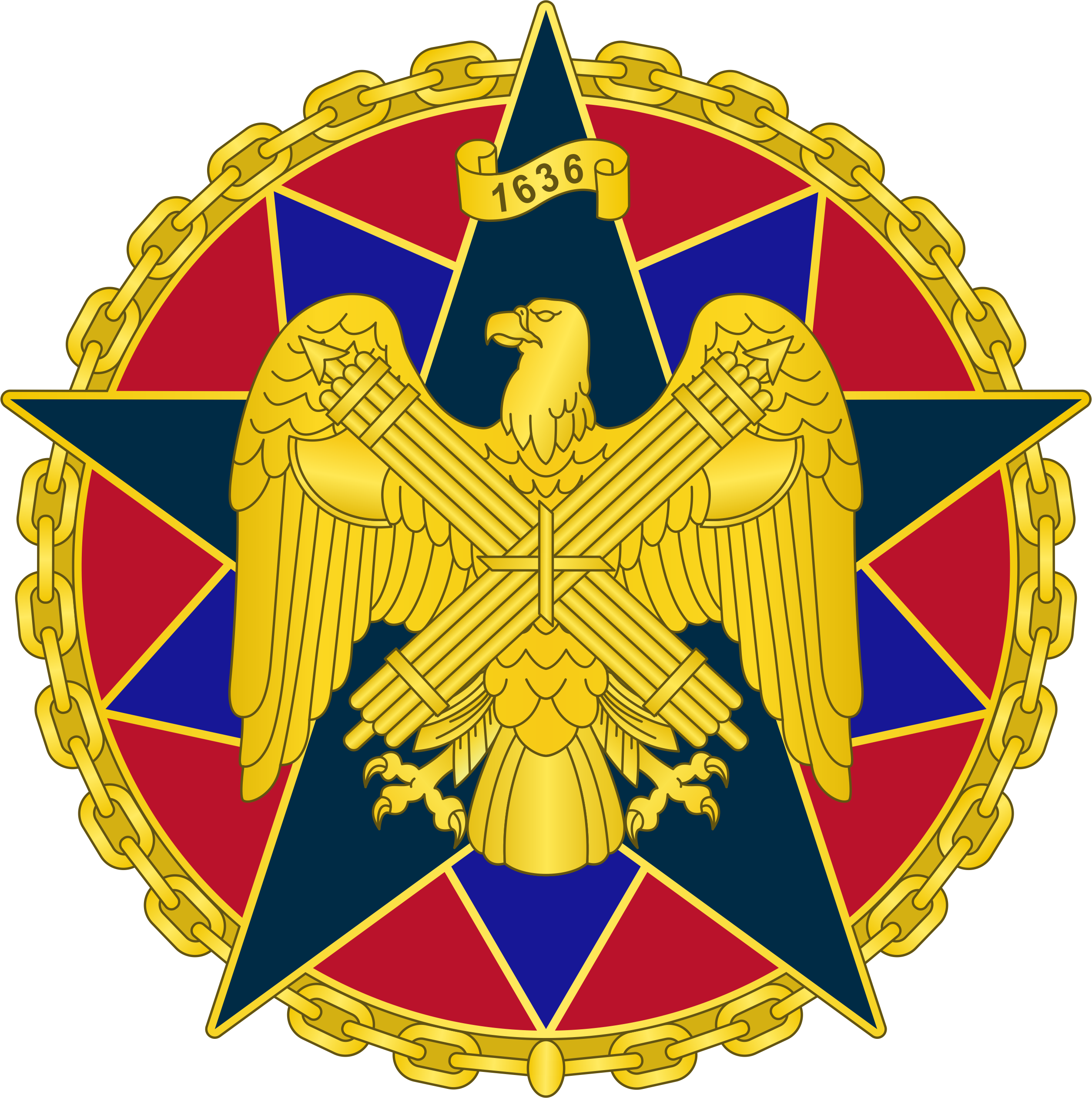 Ngb Personnel Authorized To Wear New Organizational Clipart (2510x2524), Png Download