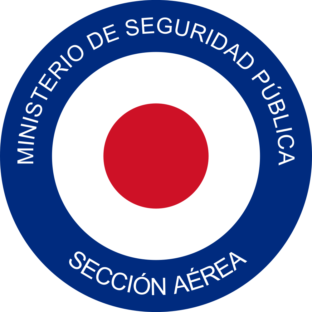 Costa Rica Sección Aérea Roundel Clipart (1000x1000), Png Download