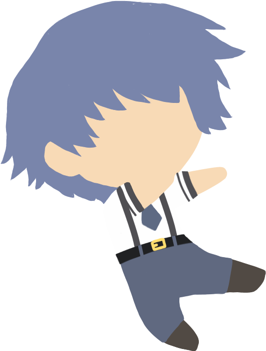Finished Drawing Kouta From Baka And Test Clipart (768x768), Png Download
