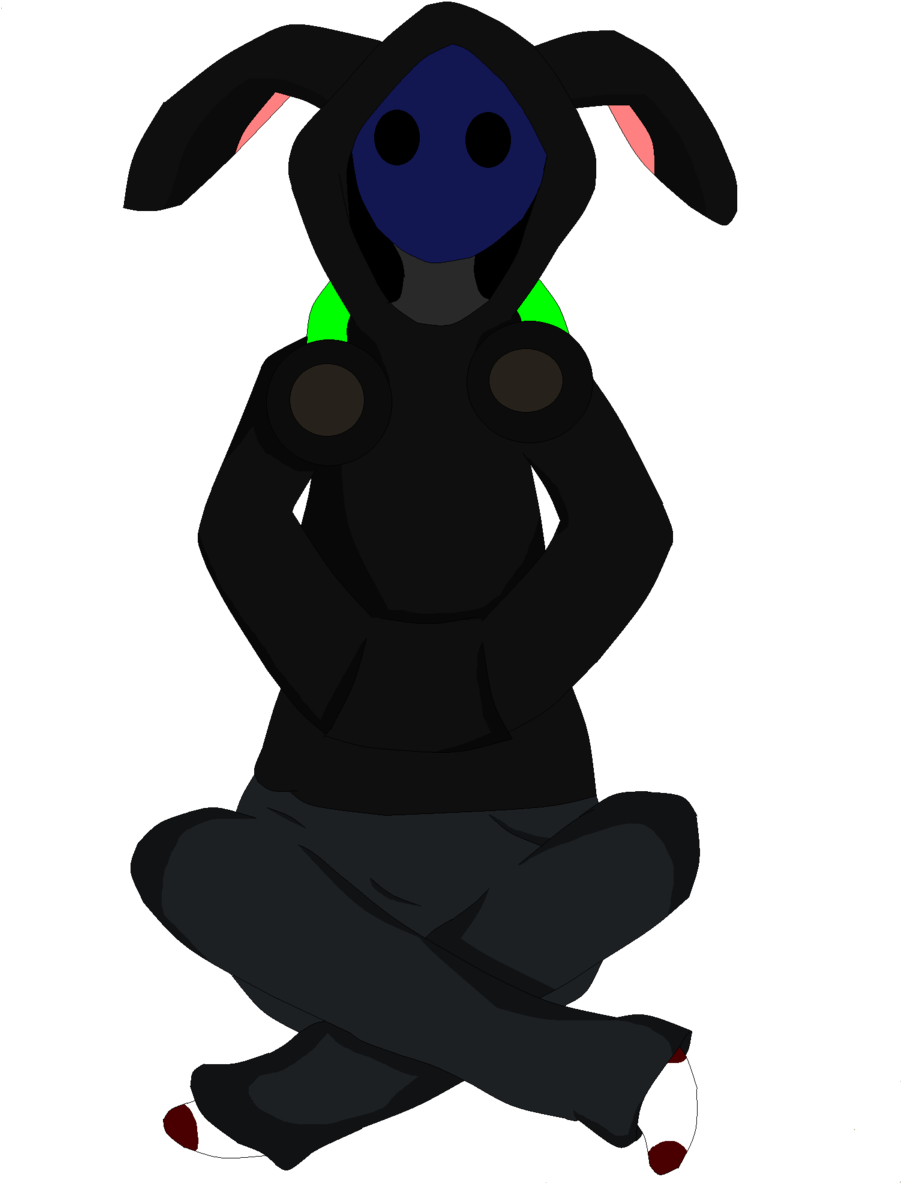 Eyeless Jack Clipart Cat - Png Download (900x1200), Png Download