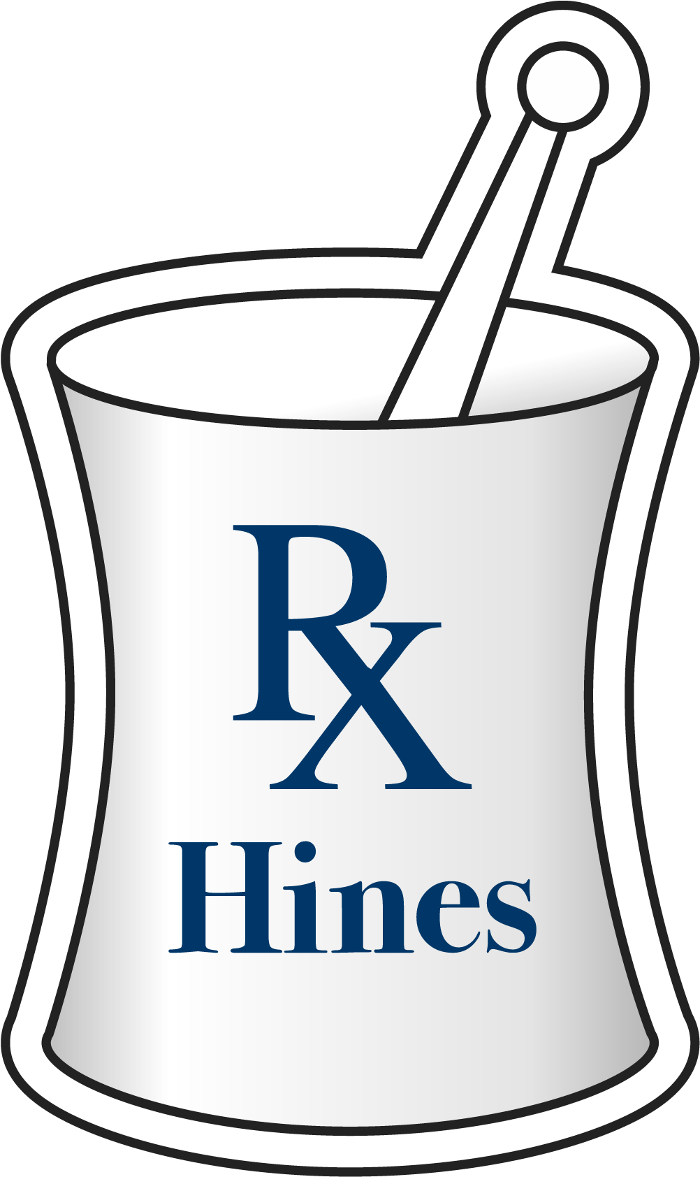 Hines Prescription Shop Clipart (1089x1732), Png Download