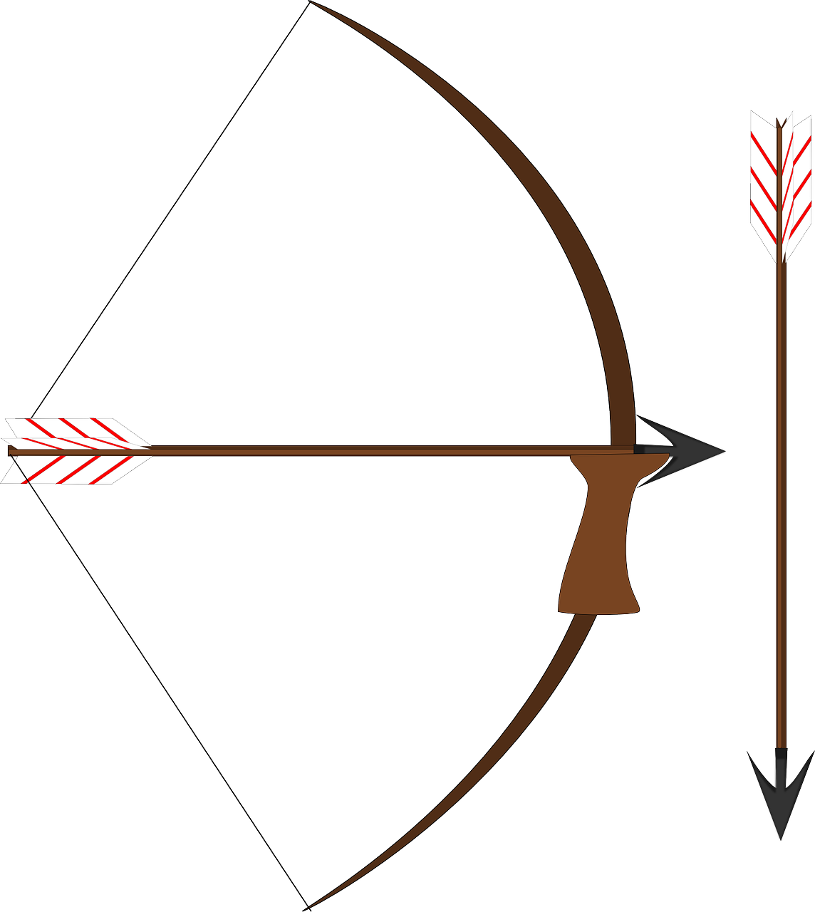 Arrow Bow Weapon Medieval Weapon Png Image Clipart (1144x1280), Png Download