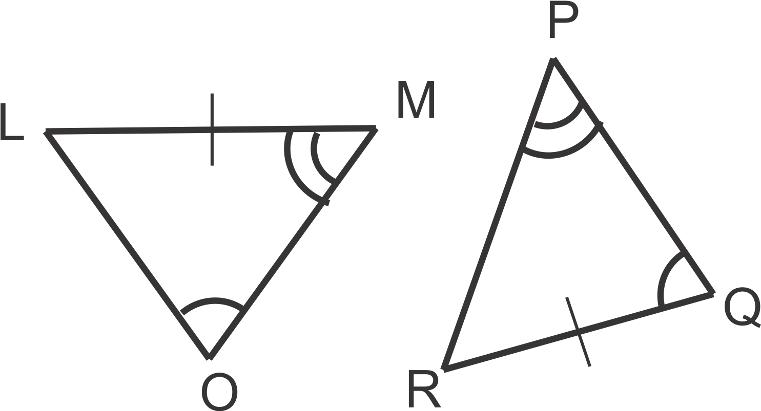 Triangle Congruence Using Asa, Aas, And Hl Clipart (1491x802), Png Download