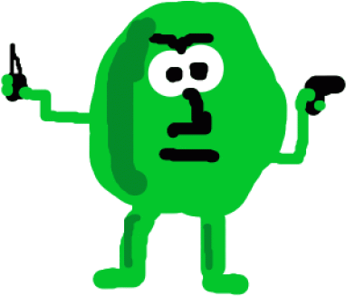 Pea Clipart Evil - Png Download (640x480), Png Download