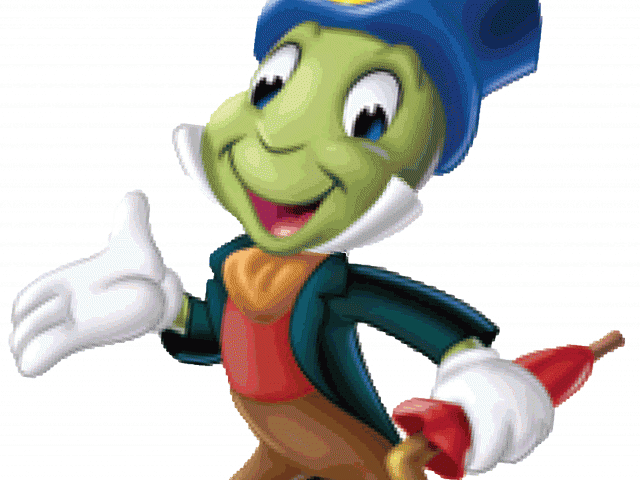 Jiminy Cricket Clipart Talking - Png Download (640x480), Png Download