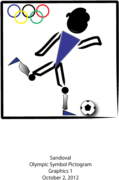 To Create A Graphic To Represent An Olympic Sport Using Clipart (612x792), Png Download