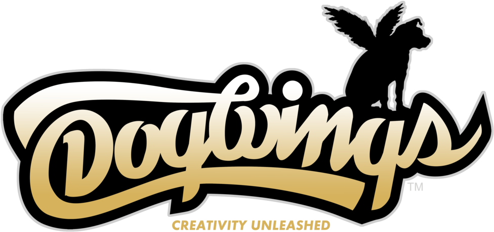 Apparel Design Dogwings Clipart (1000x480), Png Download