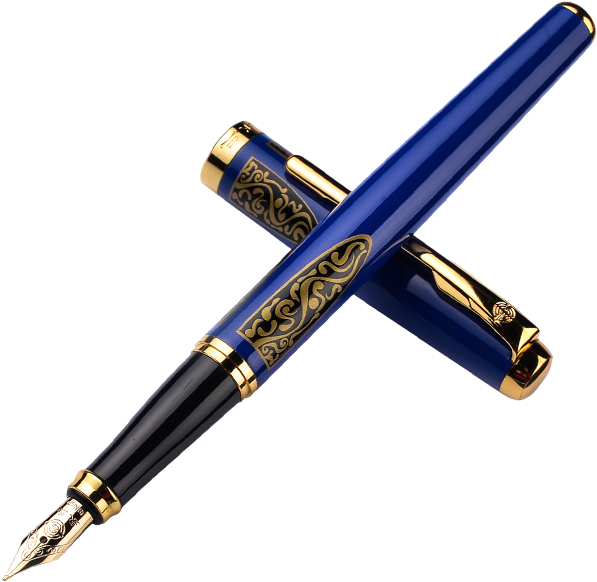Exquisite Iraurita Fountain Pen Full Metal Golden Clip Png Download Full Size Clipart 2589248 Pinclipart