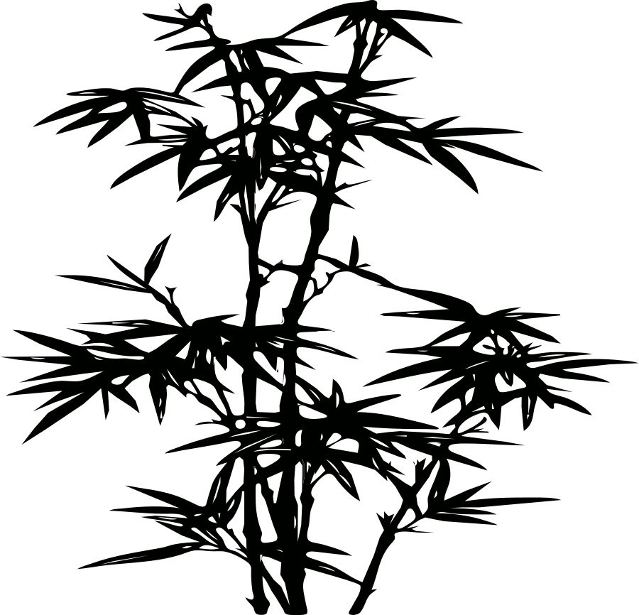 Bamboo Svg Vector File, Vector Clip Art Svg File - Png Download (900x866), Png Download