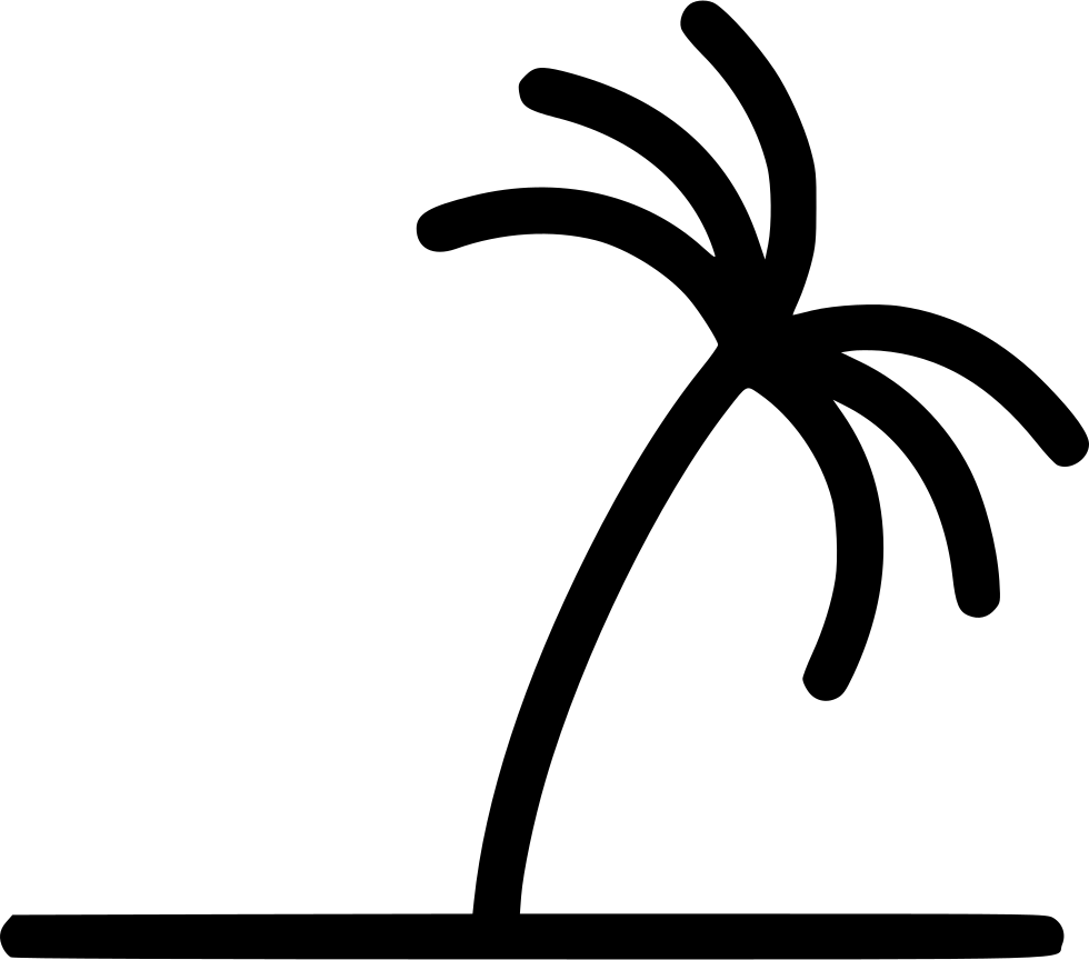 Palm Tree Comments Clipart (980x864), Png Download