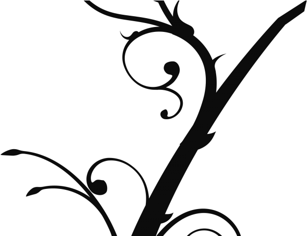 Branch Clipart Swirly Tree - Png Download (640x480), Png Download