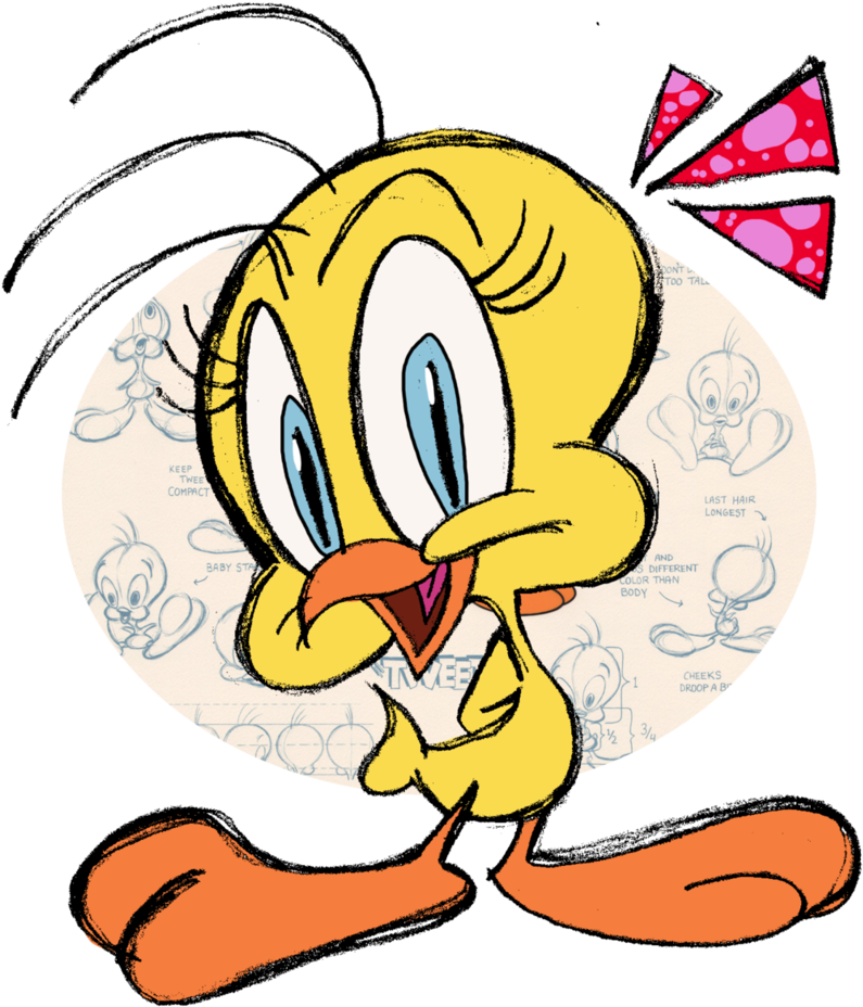 Angel Clipart Tweety Bird - Png Download (816x979), Png Download