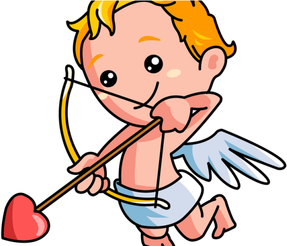 Cupid Clipart Moon Fairy - Png Download (640x480), Png Download