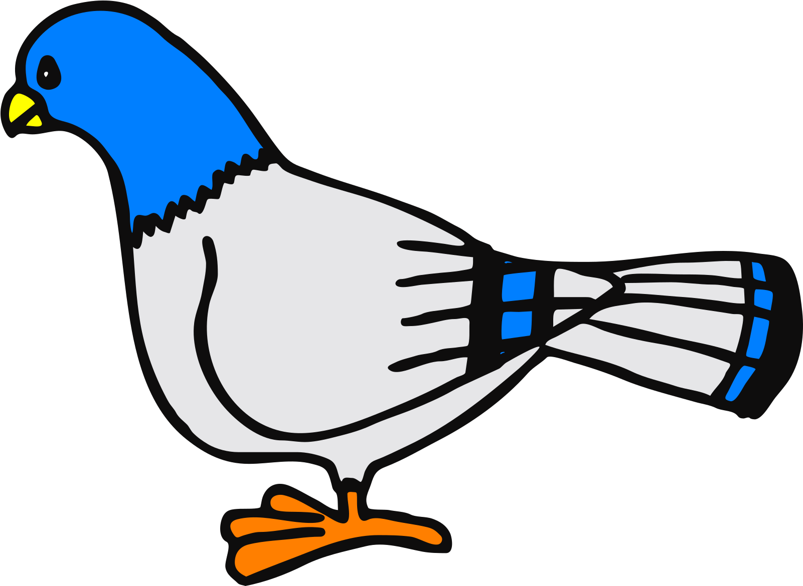 Peace Dove Clipart Air Animal - Png Download (960x702), Png Download