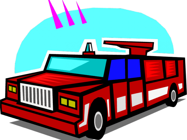 Fire Truck Clipart Firefighter Gear - Png Download (640x480), Png Download