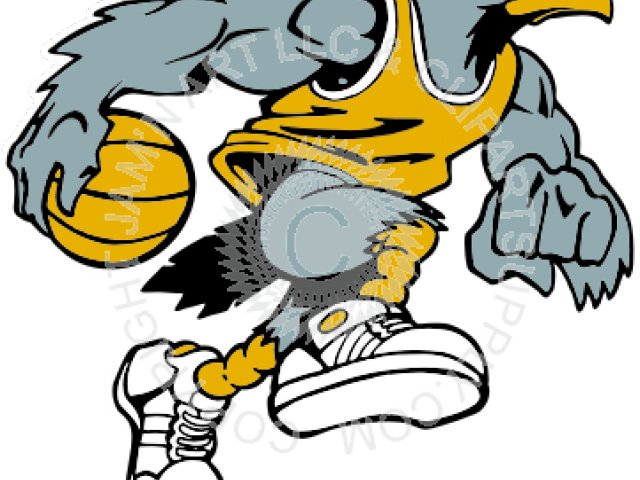 Eagle Clipart Basketball - Png Download (640x480), Png Download
